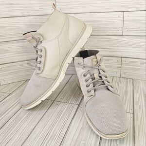 Timberland Killington Leather and Mesh Chukka Boots in Gray and Cream Size 8
